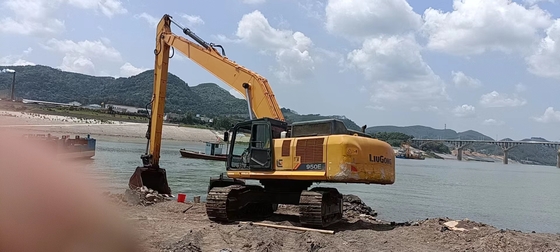 Ekskavator Pengerukan Sungai Long Reach Boom Untuk Hitachi CAT Doosan CAT SANY Kobelco