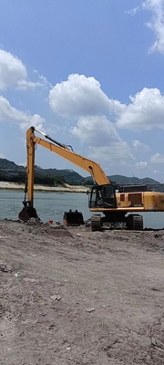 Ekskavator Pengerukan Sungai Long Reach Boom Untuk Hitachi CAT Doosan CAT SANY Kobelco