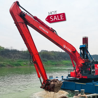 CE Antiwear 18 Meter Excavator Long Arm, OEM ODM Excavator Long Reach Boom 20-50ton untuk PC120 320