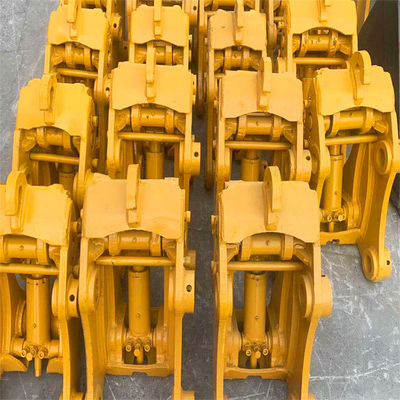 Aman High Efektif Hydraulic Excavator Quick Coupler Hitch Dengan Pin Untuk Kucing Hitachi Komatsu Sanny