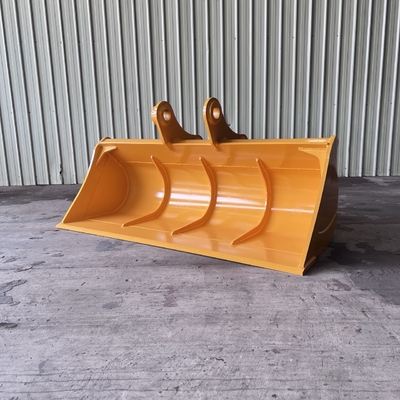 Q355B Bucket Pembersih Excavator, Bucket Pembuangan Excavator Tahan Lama Untuk CAT