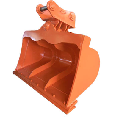 1.4 Cbm Double Cylinder Tilt Excavator Bucket Cleaning Untuk 320 ZX300