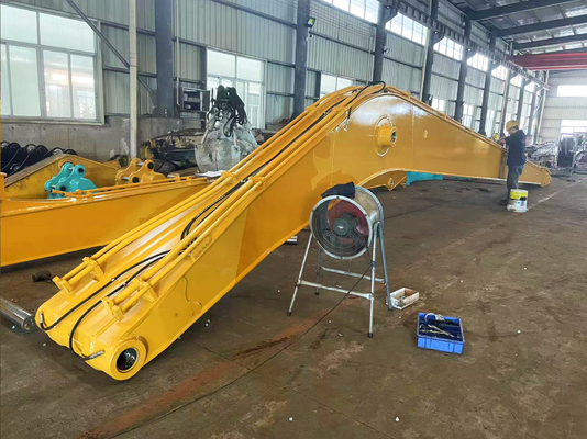 Lengan Boom Excavator Jangka Panjang Filipina, Lengan Boom Panjang Excavator 14m Dengan Bucket