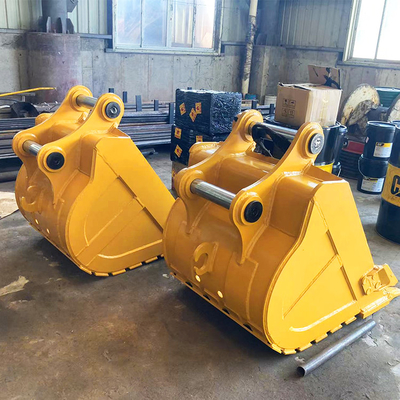 Cat tahan lama Excavator Bucket, Rock Bucket Excavator suku cadang