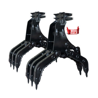 CE Antiwear Mechanical Grab Untuk Excavator,  Jcb Liebherr Scrap Metal Grab