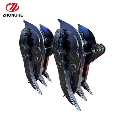 CE Antiwear Mechanical Grab Untuk Excavator,  Jcb Liebherr Scrap Metal Grab