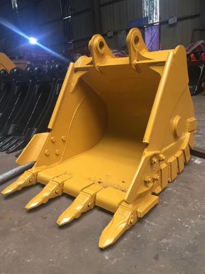 PC140 314 Wheel Loader Bucket 0.65cbm Q355B Bahan Hardox500