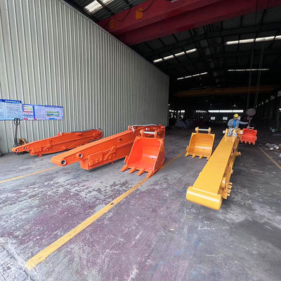 8M Komatsu Q355B Q690D Excavator Sliding Boom Untuk Pc120 Zx120 313