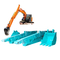 6m Excavator Sliding Boom Antiwear, Lengan Geser Excavator 8m 6-13 Ton