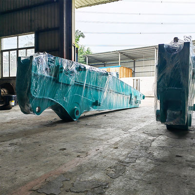 Q355B Sliding Excavator Boom Arm, Excavator Long Boom Untuk 320 PC130