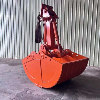 Bucket Clam Excavator Tugas Berat, Bucket Grab Clamshell Untuk 320 Pc200
