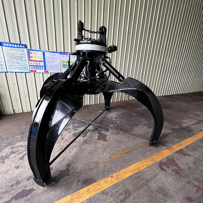 Pc360 300 Zx220 Hydraulic Rock Grab, 360 Degree Swivel Excavator Rotating Grab