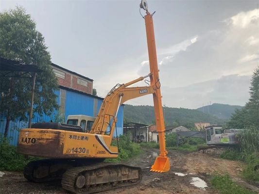 Ekstensi Boom Teleskopik Ekskavator Q355B Praktis Panjang 14m Untuk 320