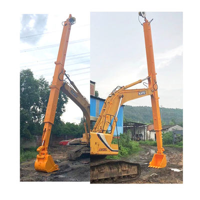 Lengan Teleskopik Excavator 14m 20T Tahan Lama, Boom dan Stick Excavator Antiwear untuk 320