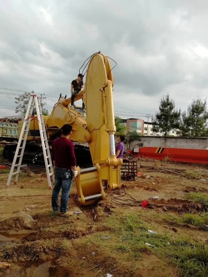 Heavy Rock Arm Untuk Excavator EC480, Q355B Material Rock Boom