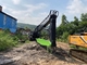 Boom Pengeboran Excavator Efisiensi Tinggi Boom Pengeboran lengan 16-30 M Untuk CAT325 SK300 XE600 dll