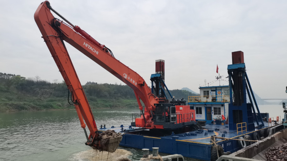 20 Ton Q355B Excavator Long Arm Q690D Excavator Long Boom dengan lengan dan silinder