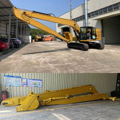 Excavator Boom Arm 18M Praktis, Jangkauan Panjang Excavator Untuk CAT320 PC200