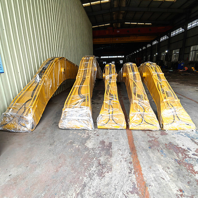 Excavator Boom Arm 18M Praktis, Jangkauan Panjang Excavator Untuk CAT320 PC200