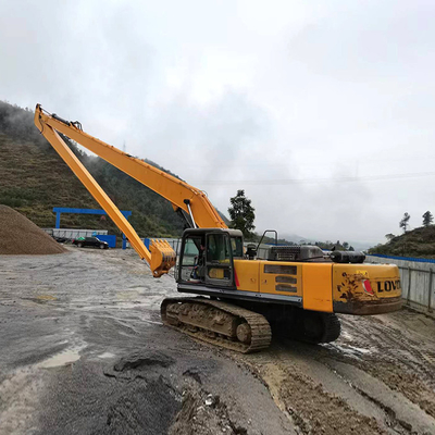 Excavator Boom Arm 18M Praktis, Jangkauan Panjang Excavator Untuk CAT320 PC200