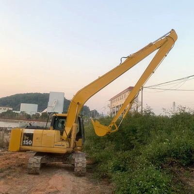 Excavator Boom Arm 18M Praktis, Jangkauan Panjang Excavator Untuk CAT320 PC200