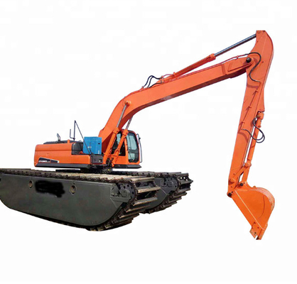 Boom Jangkauan Panjang 14m Untuk Ekskavator CAT CAT320 Digunakan Untuk Pengerukan Sungai
