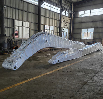 Q690D Excavator Long Reach Boom Long Arm Core Vendor Untuk Sanny Hitachi