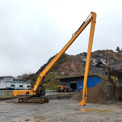 Sandblasting Boom Excavator Jangkauan Panjang 20 Meter Untuk CAT Hitachi