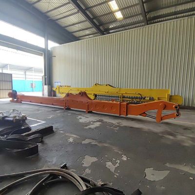China Pabrik Produksi Excavator Telescopic Boom dengan Clamshell Bucket Long Arm Excavator 320