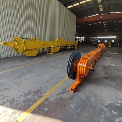 Ekskavator Pabrikan Profesional dengan Lengan Penggali Panjang CAT320 Ekskavator Boom Teleskopik Dua Bagian