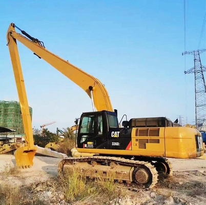 Kuning / Merah / Abu-abu / dll Excavator kekuatan tinggi Long Reach Boom Arm 19-20m Untuk PC300 CAT340