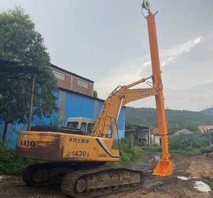 Telescoping Hydraulic Excavator Boom Efisiensi Tinggi Pegangan Telescopic Boom Untuk Kucing Hitachi