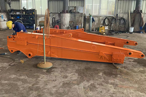 12 Meter Penjualan No 1 Telescopic Excavator Boom Untuk Kucing Excavator Telescopic Arm Telescopic Boom Untuk Excavator Mesin besar Konstruksi Excavator Boom Arm Excavator Long Arm Long Boom Long Reach Arm