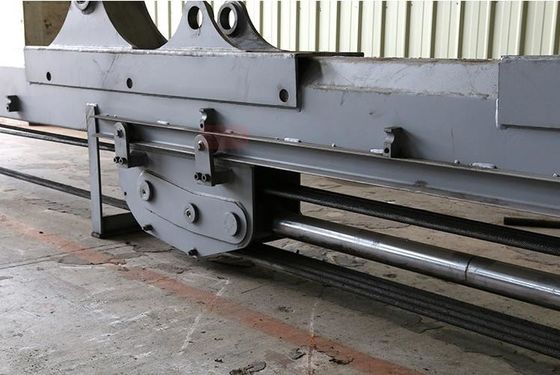 Ekstensi Boom Teleskopik Ekskavator Q355B Praktis Panjang 14m Untuk 320