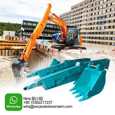 8000mm Penggalian kedalaman 0.4CBM Excavator Sliding Boom Untuk Hitachi Komatsu Cat Kato