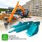 Anti Wear Excavator Sliding Boom Wear Resistant 4 - 12m Untuk PC30 EX200