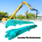 OEM Excavator Pile Driving Boom 11 - 20m Untuk PC400 PC500 CX700