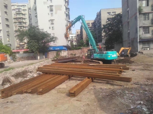 Boom Penggerak Pile Beton 15M Untuk CAT349 ZX470 Volvo460