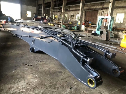 Coastal Excavator Pile Driving Boom 7.5 Ton 400RPM Untuk CAT Kobelco Hitachi