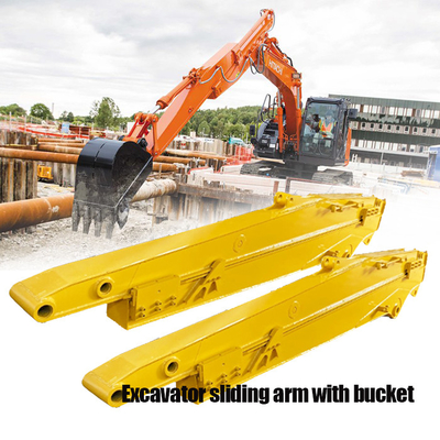 Kekuatan Tinggi 0.1CBM Excavator Sliding Arm Untuk Hitachi Komatsu Kato kucing excavator teleskopik lengan teleskopik boom excavator boom arm excavator long reach arm long reach boom