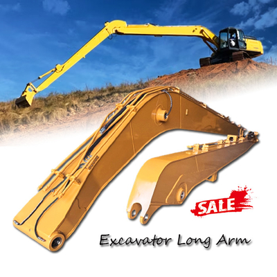 Cat Kuning Q355B Excavator Boom Arm 20mm Konstruksi Baja Baru dengan Inspeksi Video