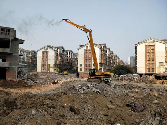 Mini Excavator Long Reach Demolition Boom Untuk ZX60 PC120 CAT316 excavator tinggi jangkauan penghancuran penghancuran excavator