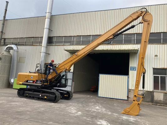 20m 21m 24m High Reach Demolition Boom Untuk Excavator Excavator High Reach Demolition Sanny Hitachi Komatsu