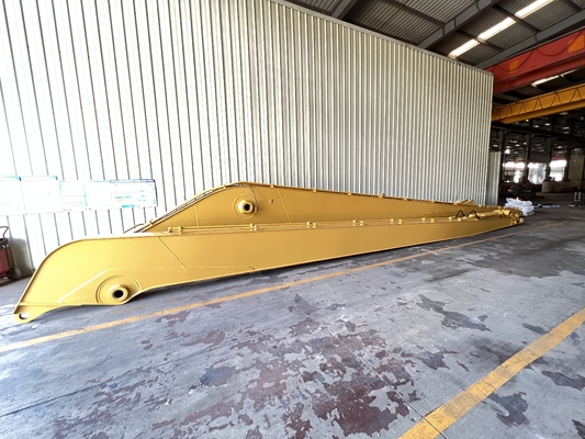 Dijamin Long Reach Excavator Dipper Arm 10M-18M Dengan ember dan silinder untuk CAT