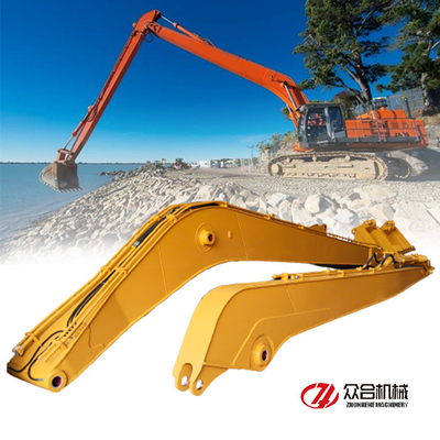 35m Excavator Long Reach Boom Arm Q355B Untuk Komatsu Kato