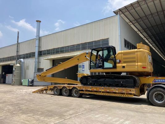 Daya tahan Q355B Excavator Long Boom Untuk Hitachi Komatsu Sanny
