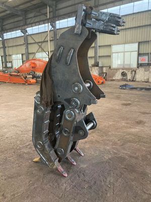 CE Antiwear Mechanical Grab Untuk Excavator,  Jcb Liebherr Scrap Metal Grab