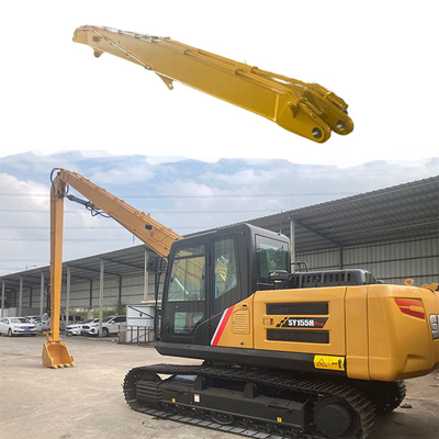 Kekuatan tinggi 23m 24m Demolition Boom Arm Pada Excavator Untuk Sanny Komatsu Hitachi Kato Etc