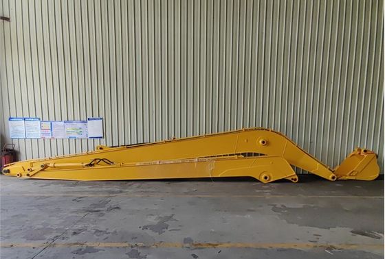 Yellow Grey Excavator Long Reach Boom Untuk Sanny Hitachi Komatsu