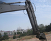 Double Limit Durable Excavator Slide Boom Excavator Sliding Boom Sliding Arm Of Excavator Untuk DX200 SH300 SH360 dll